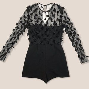 TopShop Tufty Mesh Romper - Size 2